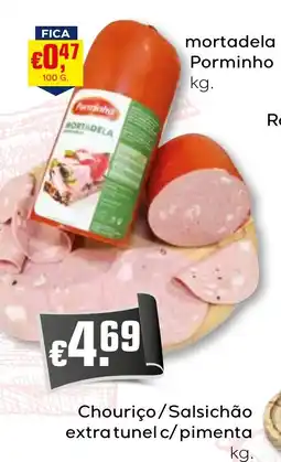 Bolama mortadela porminho promoção
