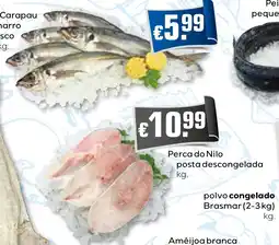 Bolama Perca do Nilo posta descongelada promoção