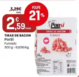 Intermarché Tiras de bacon porSi promoção