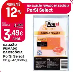 Intermarché Salmão fumado da escócia porsi select promoção
