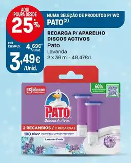 Intermarché Pato discos activos lavanda fields promoção