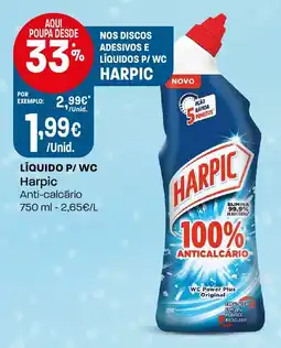 Intermarché Líquido p/ wc harpic anti-calcário promoção