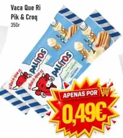 Belita Vaca Que Ri Pik & Croq promoção