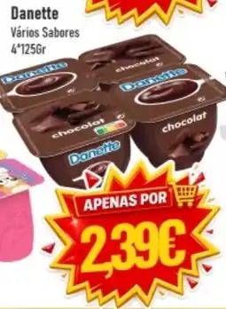 Belita Danette Vários Sabores promoção
