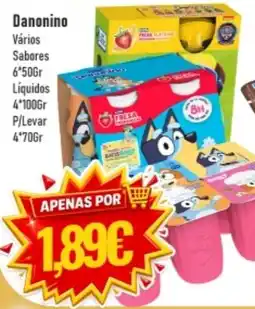 Belita Danonino Vários Sabores promoção