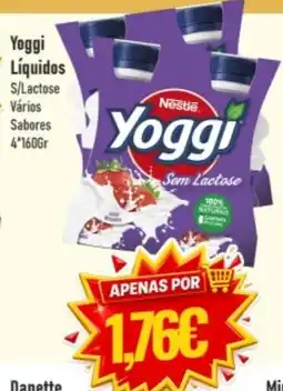 Belita Yoggi líquidos promoção