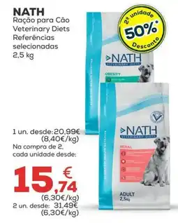 Kiwoko Nath ração para cão veterinary diets referências selecionadas promoção