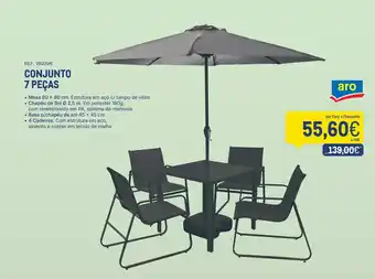 Conjunto 7 peças aro