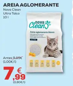 Kiwoko Areia aglomerante nova clean ultra talco promoção