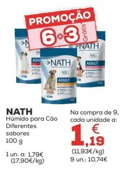 Kiwoko Nath Húmido para Cão promoção