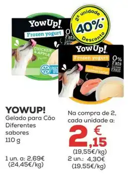 Kiwoko Yowup! Gelado para Cão promoção