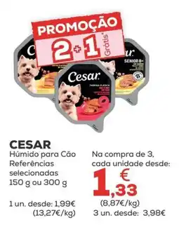 Kiwoko Cesar Húmido para Cão promoção