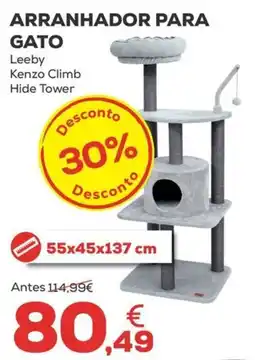 Kiwoko arranhador para gato leebi promoção