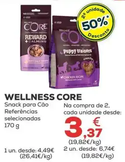Kiwoko Wellness core snack para cão promoção