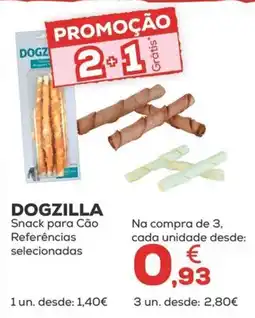 Kiwoko Dogzilla snack para cão promoção