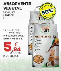 Kiwoko absorvente vegetal small life madeira promoção