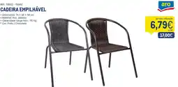 Makro Cadeira empilhável promoção