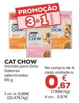 Kiwoko Cat Chow Húmido para Gato promoção