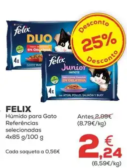 Kiwoko felix húmido para gato promoção