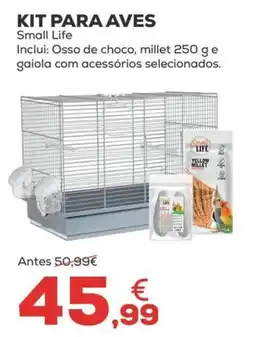 Kiwoko Kit para aves small life promoção