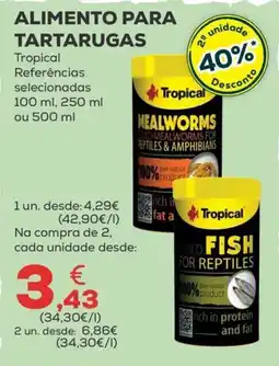 Kiwoko alimento para tartarugas tropical promoção
