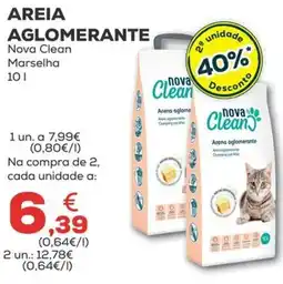 Kiwoko Areia aglomerante nova clean marselha promoção