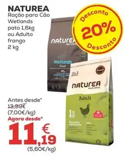 Kiwoko Naturea ração para cão promoção
