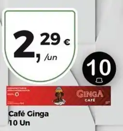 Aqui é fresco Café Ginga promoção