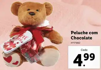 Lidl Peluche com Choclate promoção