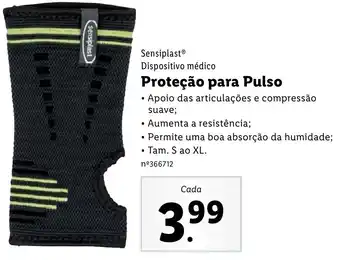 Lidl Proteção para Pulso S ao L promoção