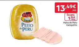 Amanhecer Peito de Peru Campofrio promoção