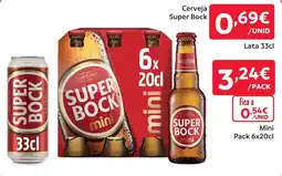 Amanhecer super bock mini promoção
