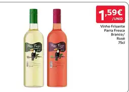 Amanhecer Vinho Frisante Parra Fresca Branco/ Rosé promoção