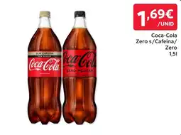 Amanhecer Coca-Cola Zero s/Cafeína/ Zero promoção
