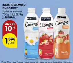 Pingo Doce Iogurte cremoso pingo doce promoção