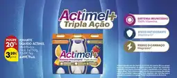 Pingo Doce Iogurte líquido actimel promoção