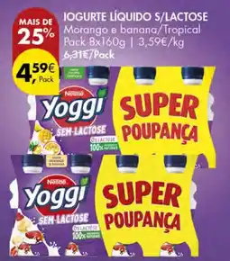 Pingo Doce Yoggi sem-lactose promoção