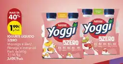 Pingo Doce Yoggi 5zero promoção