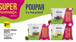 Pingo Doce Iogurte líquido mimosa promoção