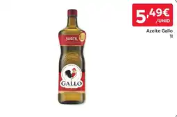 Amanhecer Azeite gallo promoção
