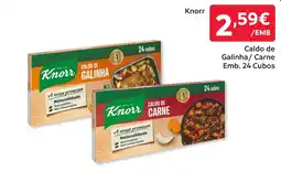 Amanhecer Knorr caldo de galinha promoção