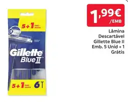 Amanhecer Lâmina descartável gillette blue ii promoção