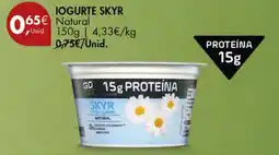 Pingo Doce Iogurte skyr natural promoção