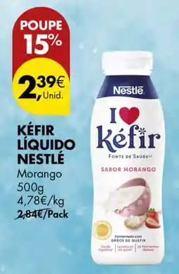 Pingo Doce Kéfir líquido Nestlé promoção