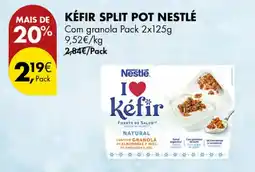 Pingo Doce Kéfir split pot Nestlé promoção