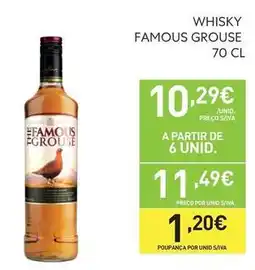 Recheio The famous grouse - whisky promoção