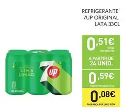 Recheio Up - refrigerante 7up original promoção