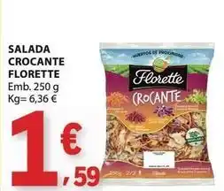 E.Leclerc Florette - salada crocante promoção