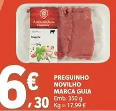E.Leclerc Marca guia - preguinho novilho promoção