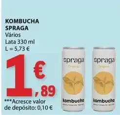 E.Leclerc Valor - kombucha promoção